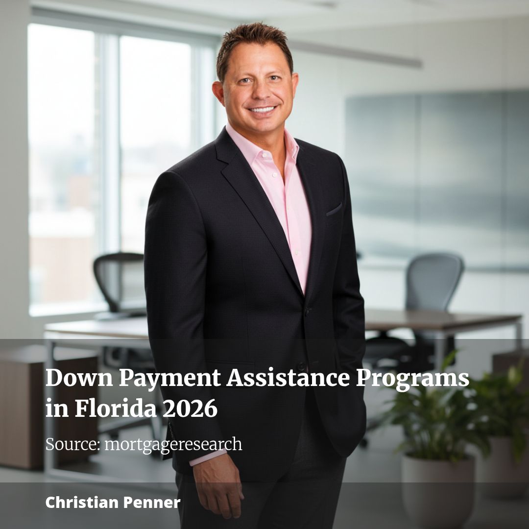Professional man in office, Florida down payment assistance.
