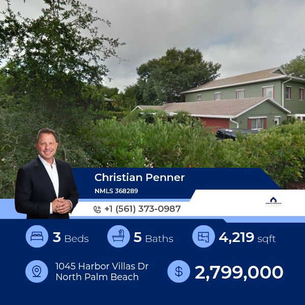 Luxury home for sale in North Palm Beach.