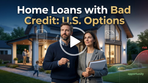 Home loans for bad credit options USA