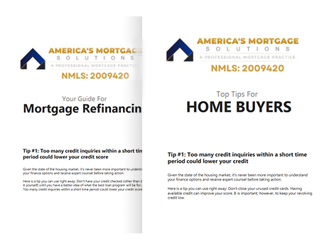 Guide to Refinance or Buy a Home